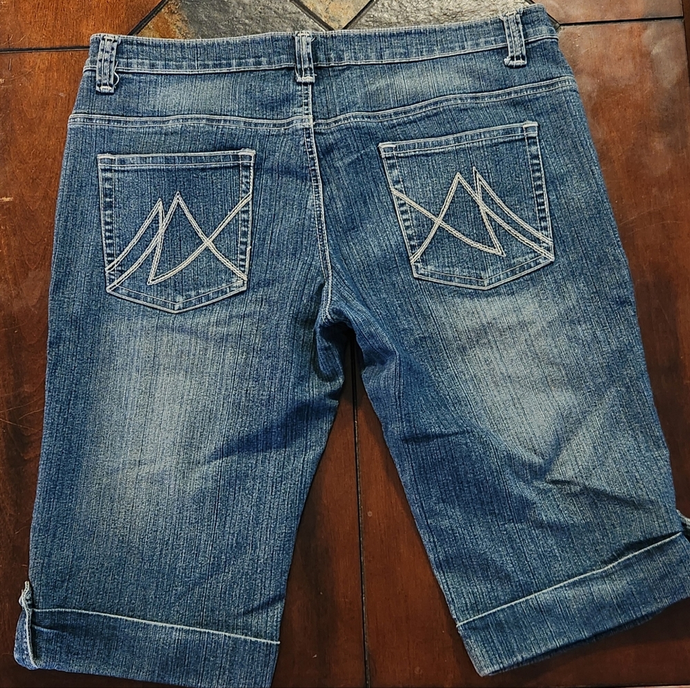 Ladies jean shorts
